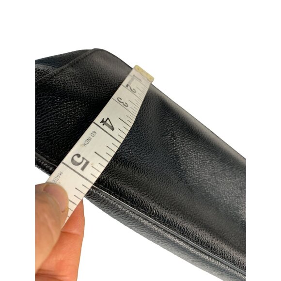 Kate Spade New York Black Large Leather Lori Tote Bag Double Handles Zip 7474 - Picture 11 of 11